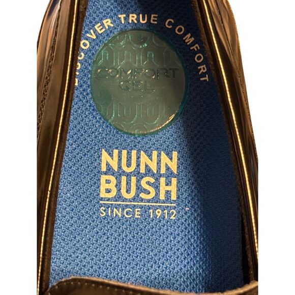 Mens Nunn Bush Lincoln Mock Toe Penny‎ Loafer Size 10W Manmade Upper Leat… - Picture 7 of 8